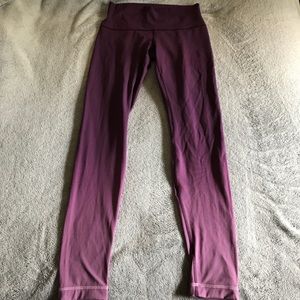 LuluLemon hi rise luxtreme wunder under leggings